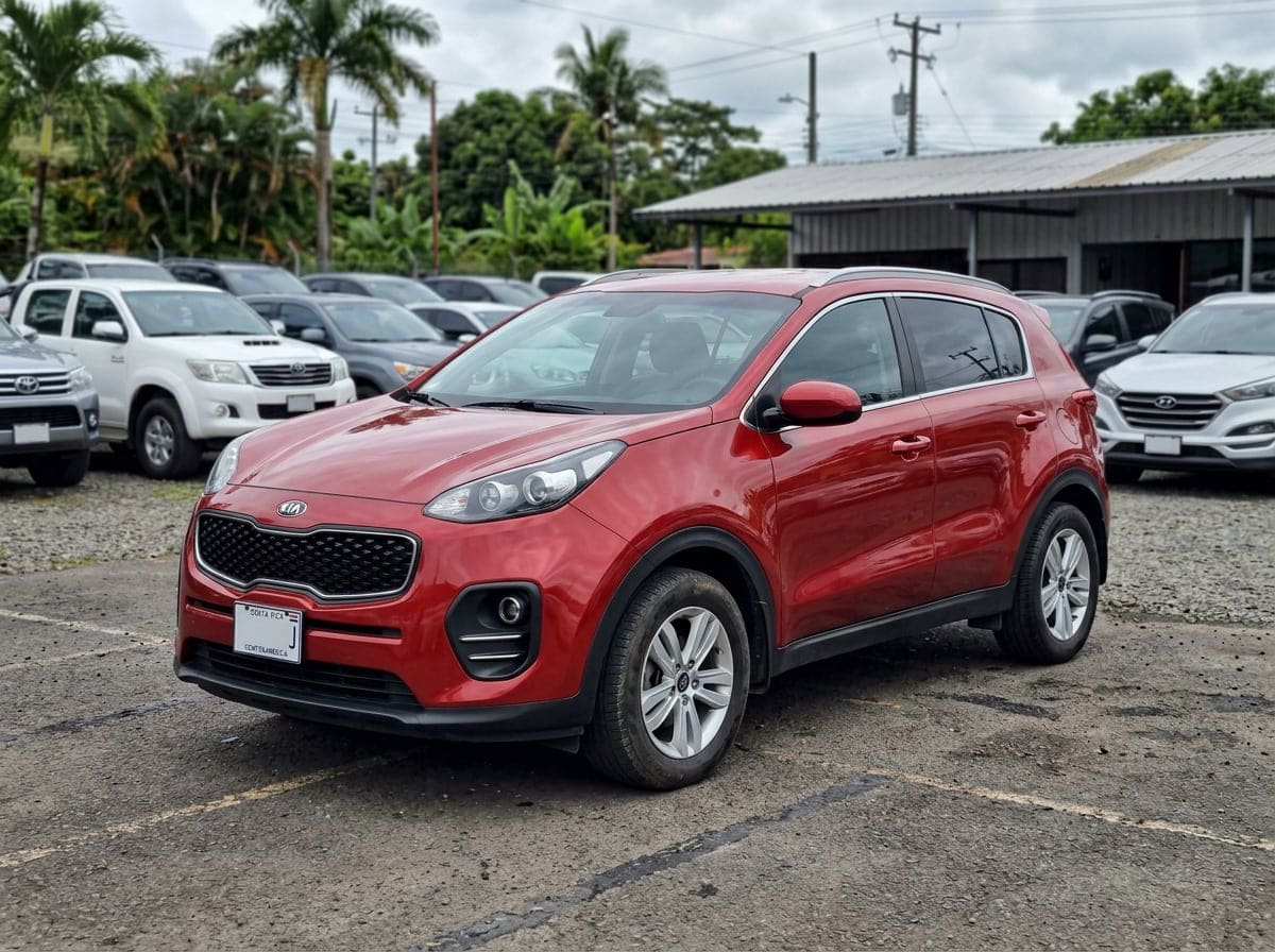 2018 Kia Sportage, Red